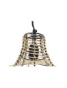 Lampadario DKD Home Decor Naturale Metallo 40 W Iuta (45 x 45 x 36 cm) da DKD Home Decor, Plafoniere - Ref: S3040078, Precio:...