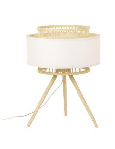 Lampe de bureau Blanc 220-240 V Polymère (17,5 x 27,5 cm) | Tienda24 Tienda24.eu