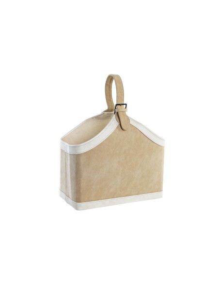 Portariviste DKD Home Decor Cammello Crema Poliuretano (40 x 19 x 50 cm) da DKD Home Decor, Portariviste - Ref: S3040212, Pre...