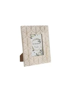 Photo frame Beige Polyresin 21 x 2 x 26 cm | Tienda24 Tienda24.eu