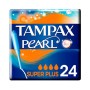 Pack Tampons Pearl Super Plus Tampax Tampax Pearl (24 uds) 24 uds von Tampax, Tampons - Ref: S0560878, Preis: 7,94 €, Rabatt: %