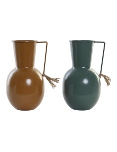 Vase 19 x 19 x 61 cm natürlich Naturfaser | Tienda24 Tienda24.eu