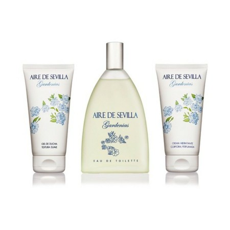 Set de Perfume Mujer Gardenia Aire Sevilla (3 pcs) (3 pcs) de Aire Sevilla, Sets - Ref: S0562486, Precio: 16,58 €, Descuento: %