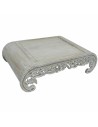 Mesa de apoio DKD Home Decor Branco Madeira Madeira de mangueira 121 x 83,80 x 35,50 cm 121 x 83,8 x 35,5 cm | Tienda24 Tienda24.eu