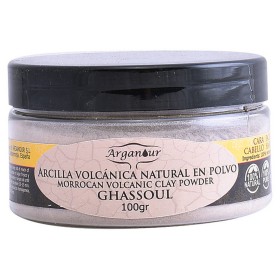 Maschera all'Argilla per Viso e Capelli Ghassoul Arganour (100 g) di Arganour, Maschere - Rif: S0565472, Prezzo: 5,52 €, Scon...