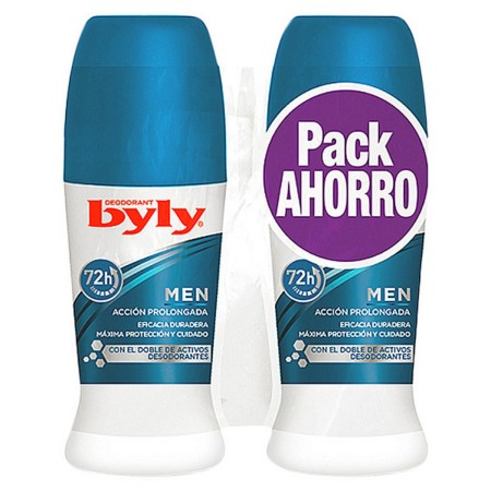 Deodorante Roll-on For Men Byly (2 pcs) di Byly, Deodoranti - Rif: S0566471, Prezzo: 6,16 €, Sconto: %