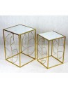 Espelho de parede DKD Home Decor Dourado Metal Folha de planta (71 x 1 x 97 cm) | Tienda24 Tienda24.eu