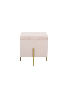 Repose-pied DKD Home Decor Blanc 53 x 53 x 40 cm | Tienda24 Tienda24.eu