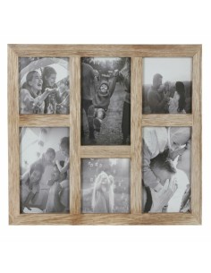 Cadre photo Romimex Doré Résine 15 x 20 x 2 cm | Tienda24 Tienda24.eu