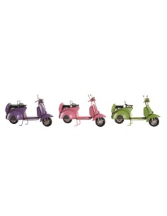 Deko-Figur Home ESPRIT Grau Bunt Motorrad 30 x 11 x 14 cm | Tienda24 Tienda24.eu