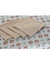 Tablecloth and napkins DKD Home Decor 9 Pieces 2 Units 150 x 250 x 0,5 cm Grey Sky blue | Tienda24 Tienda24.eu