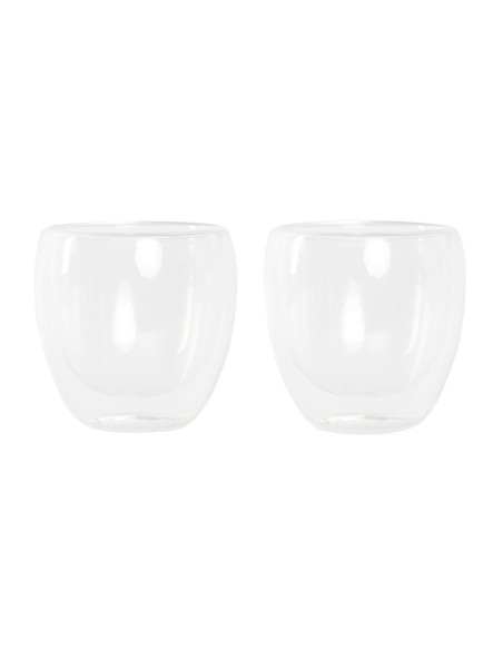 Set of glasses DKD Home Decor 250 ml 8,3 x 8,3 x 8,9 cm | Tienda24 Tienda24.eu