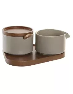 Sugar Bowl Versa Cozy Hearts Ceramic (8,8 x 10,3 x 8,8 cm) | Tienda24 Tienda24.eu