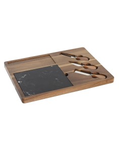 Tagliere per Formaggi DKD Home Decor Marmo Acacia 36 x 27 x 2 cm da DKD Home Decor, Piatti e teglie - Ref: S3041351, Precio: ...