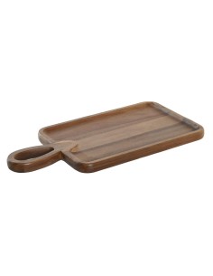 Cutting board Black Acacia 25,7 x 1,5 x 40 cm (12 Units) | Tienda24 Tienda24.eu