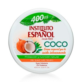 Körpercreme Coco Instituto Español (400 ml) von Instituto Español, Feuchtigkeitscremes - Ref: S0571495, Preis: 6,26 €, Rabatt: %