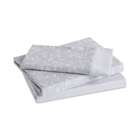 Jeu de draps Alexandra House Living Zahara Bleu Gran lit 2 persones 4 Pièces de Alexandra House Living, Draps et taies d'orei...