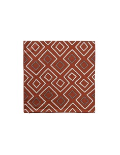 Fodera per cuscino DKD Home Decor Terracotta Geometrico 50 x 1 x 50 cm da DKD Home Decor, Copricuscini e federe - Ref: S30415...