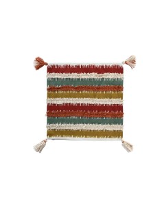 Fodera per cuscino DKD Home Decor Righe Multicolore 50 x 1 x 50 cm da DKD Home Decor, Copricuscini e federe - Ref: S3041562, ...