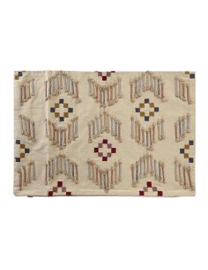 Capa de travesseiro Alexandra House Living Creme 55 x 55 + 5 cm | Tienda24 Tienda24.eu