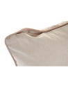 Cushion DKD Home Decor 50 x 15 x 50 cm Beige Pink Aluminium Traditional 50 x 1 x 50 cm | Tienda24 Tienda24.eu