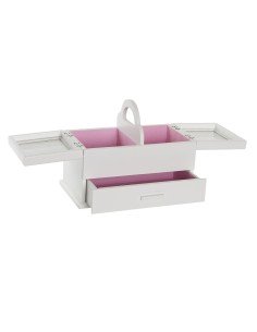 Jewelry box Versa Oxford Wood (11 x 16,2 x 34 cm) | Tienda24 Tienda24.eu