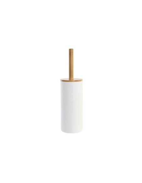 Piaçaba DKD Home Decor 9 x 9 x 35,5 cm Natural Branco Polipropileno | Tienda24 Tienda24.eu