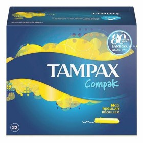 Tampons Réguliers COMPAK Tampax 178799.6 (22 uds) de Tampax, Tampons - Réf : S0572990, Prix : 6,20 €, Remise : %