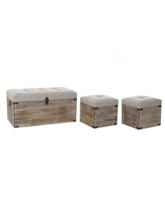 Storage Box Vintage With handles Vintage 17 L 27,5 x 22 x 36,5 cm | Tienda24 Tienda24.eu