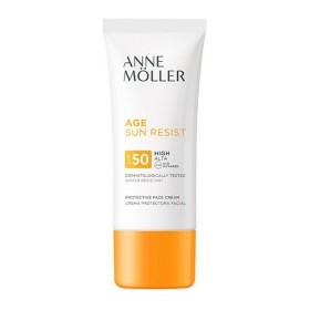 Protezione Solare âge Sun Resist Anne Möller Spf 50 (50 ml) di Anne Möller, Filtri solari - Rif: S0573692, Prezzo: 17,62 €, S...