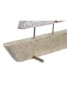 Statua Decorativa DKD Home Decor 36,5 x 10 x 54 cm 37,5 x 10 x 48 cm Marrone (2 Unità) da DKD Home Decor, Soprammobili - Ref:...