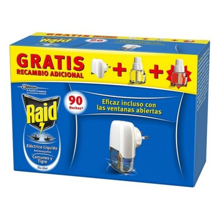 Electric Mosquito Repellent Raid J309466 by Raid, Indoor Insect & Pest Control - Ref: S0574790, Price: 8,95 €, Discount: %