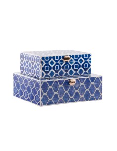 Jewelry box Versa Sansa 11 x 32 x 32 cm MDF Wood | Tienda24 Tienda24.eu