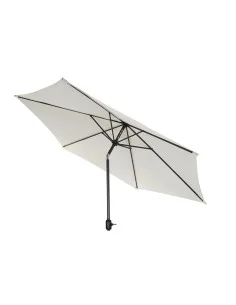 Parasol EDM Têxtil Cinzento claro Ferro | Tienda24 Tienda24.eu