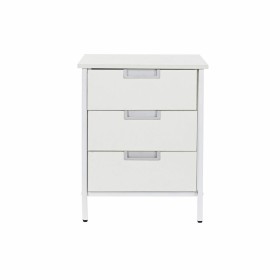 Chest of drawers DKD Home Decor Metal MDF White (40 x 40 x 50 cm) DKD Home Decor - 1