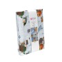 Conjunto de capa de edredom Alexandra House Living Animals Multicolor Solteiro 2 Peças de Alexandra House Living, Edredão e c...