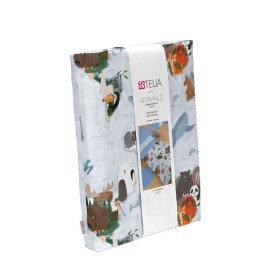 Duvet cover set Alexandra House Living Animals Multicolour Single 2 Pieces by Alexandra House Living, Quilts and quilt covers...