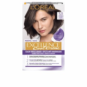 Tintura Permanente in Crema L'Oreal Make Up Excellence Cool 5.11-castaño claro ceniza intenso di L'Oreal Make Up, Colore perm...