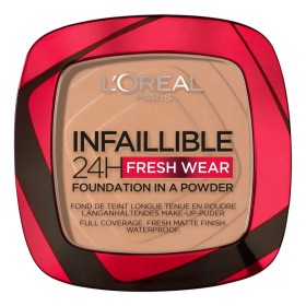 Base de Maquilhagem em Pó L'Oreal Make Up Infallible 24H Fresh Wear (9 g) de L'Oreal Make Up, Bases - Ref: S0578940, Preço: 1...