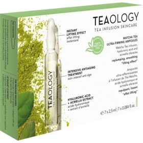 Ampolas Efeito Lifting Teaology Matcha Tea Chá Matcha 7 ml (7 x 2,5 ml) de Teaology, Hidratantes - Ref: S0579285, Preço: 21,8...