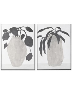 Cadre DKD Home Decor 122 x 4,5 x 92 cm Abstrait Moderne (2 Unités) | Tienda24 Tienda24.eu