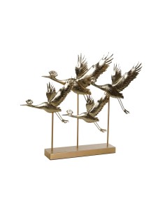 Statua Decorativa DKD Home Decor 64 x 9 x 51 cm Dorato Uccello da DKD Home Decor, Soprammobili - Ref: S3042985, Precio: 48,10...