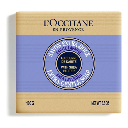 Pastilla de Jabón Natural L'Occitane En Provence Karité 100 g Karité Lavanda de L'Occitane En Provence, Pastillas de jabón y ...