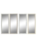 Espejo de pared DKD Home Decor 36 x 2 x 95,5 cm Cristal Poliestireno (4 Unidades) | Tienda24 Tienda24.eu