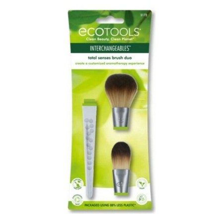 Brocha de Maquillaje Total Sense Ecotools Total Senses Brush Duo 3 Piezas de Ecotools, Cara - Ref: S0581632, Precio: 9,84 €, ...