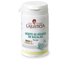 Olio di Fegato di Merluzzo Ana María Lajusticia (90 uds) di Ana María Lajusticia, Acidi grassi essenziali - Rif: S0582270, Pr...