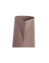 Vase DKD Home Decor 15 x 11 x 45 cm Beige Rose Fer (2 Unités) | Tienda24 Tienda24.eu