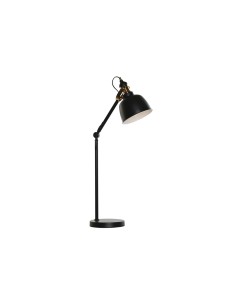 Lampada da tavolo DKD Home Decor 41 x 18 x 59 cm Nero Dorato Metallo 220 V 50 W da DKD Home Decor, Lampade da tavolo e abat-j...