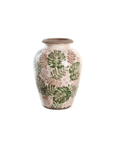 Vase Alexandra House Living Argenté Céramique 17 x 17 x 36 cm | Tienda24 Tienda24.eu