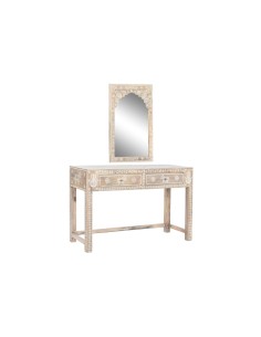 Meuble d'Entrée avec Tiroirs Alexandra House Living Blanc Bois d'épicéa Bois MDF 39 x 90 x 81 cm | Tienda24 Tienda24.eu